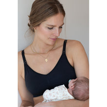 Load image into Gallery viewer, Bravado Designs Essential Stretch Nursing Bra - Black L
