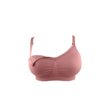 Load image into Gallery viewer, Bravado Designs Essential Stretch with Lace Nursing Bra - Roseclay S
