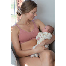 Load image into Gallery viewer, Bravado Designs Essential Stretch with Lace Nursing Bra - Roseclay L
