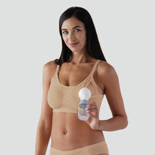 Load image into Gallery viewer, Bravado Designs 2 in 1 Pumping and Nursing Bra - Butterscotch S
