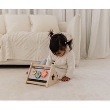 Load image into Gallery viewer, Bubble Wooden Activity Triangle

