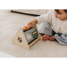 Load image into Gallery viewer, Bubble Wooden Activity Triangle
