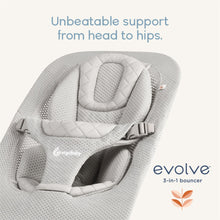 Load image into Gallery viewer, Ergobaby Evolve 3 in 1 Mesh Bouncer - Cream
