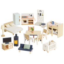 Load image into Gallery viewer, Le Toy Van Complete Dolls House Furniture Set - 35 Pieces
