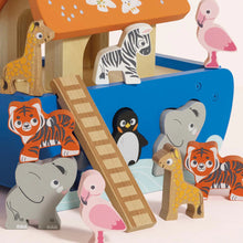 Load image into Gallery viewer, Le Toy Van Noah&#39;s Ark &amp; Animals Shape Sorter
