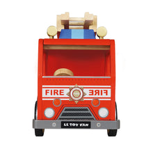 Load image into Gallery viewer, Le Toy Van Wooden Fire Engine
