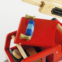 Load image into Gallery viewer, Le Toy Van Wooden Fire Engine
