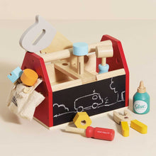 Load image into Gallery viewer, Le Toy Van Wooden Tool Box &amp; Tools
