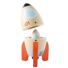 Load image into Gallery viewer, Le Toy Van Magnetic Space Rocket Duo
