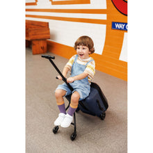 Load image into Gallery viewer, Micro Ride On Luggage Eazy Weekender - Dark Blue
