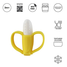 Load image into Gallery viewer, Matchstick Monkey Banana Soother and Teether - Yellow
