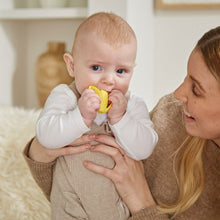 Load image into Gallery viewer, Matchstick Monkey Banana Soother and Teether - Yellow
