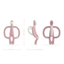 Load image into Gallery viewer, Matchstick Monkey Teething Toy - Dusty Pink
