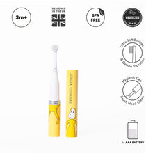 Load image into Gallery viewer, Matchstick Monkey Baby Sonic Toothbrush - Ludo Lion
