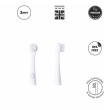 Load image into Gallery viewer, Matchstick Monkey Toothbrush Replacement Heads - White
