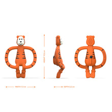 Load image into Gallery viewer, Matchstick Monkey Animal Teether - Teddy Tiger
