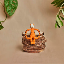 Load image into Gallery viewer, Matchstick Monkey Animal Teether - Teddy Tiger
