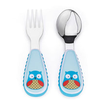 Load image into Gallery viewer, Skip Hop Zoo Utensils Fork &amp; Spoon - Owl
