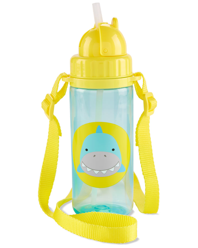 Skip Hop Zoo PP Straw Bottle (Long Strap) - Shark