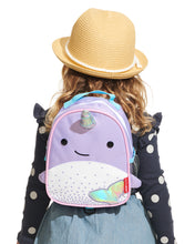 Load image into Gallery viewer, Skip Hop Zoo Mini Backpack with Reins - Narwhal
