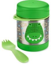 Load image into Gallery viewer, Skip Hop Zoo Insulated Food Jar - Crocodile
