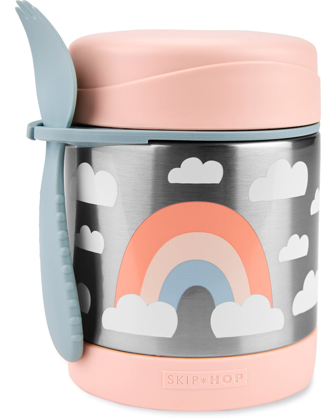 Skip Hop Spark Style Insulated Food Jar - Rainbow