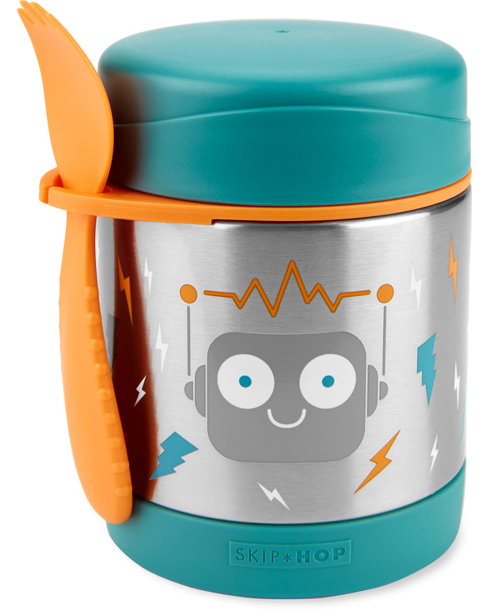 Skip Hop Spark Style Insulated Food Jar - Robot