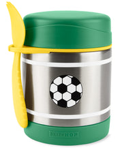 Load image into Gallery viewer, Skip Hop Spark Style Insulated Food Jar - Soccer/Football
