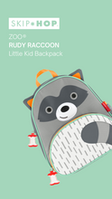 Load image into Gallery viewer, Skip Hop Zoo Little Kid Backpack - Raccoon
