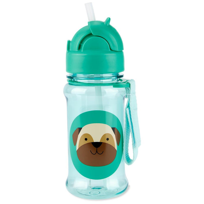 Skip Hop ZOO Tritan Renew Straw Bottle- Pug