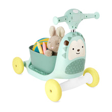 Load image into Gallery viewer, Skip Hop Zoo Ride On 3-in-1 Scooter - Hedgehog
