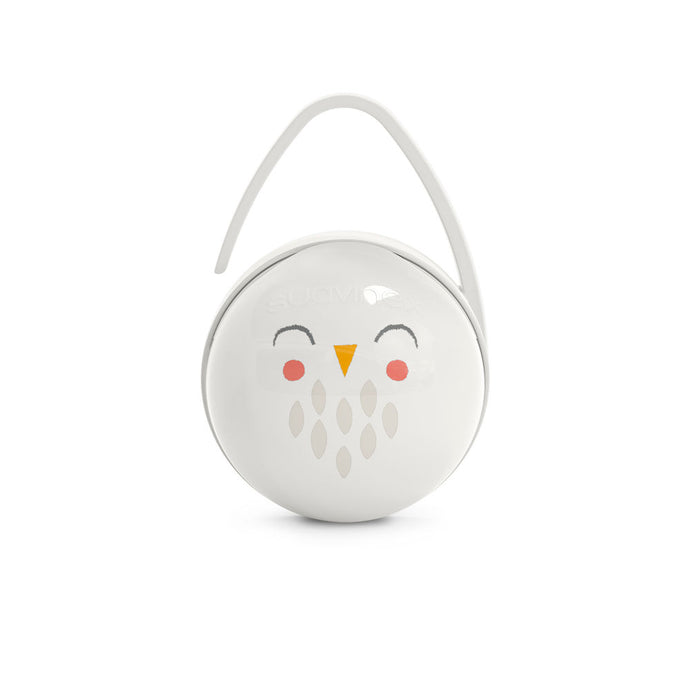 Suavinex Duo Soother Case - Bonhomia Owl Beige