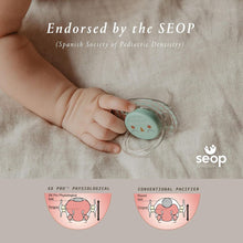 Load image into Gallery viewer, Suavinex Premium Soother with SX Pro Physiological Silicone Teat 6-18M - Bonhomia Owl Pink
