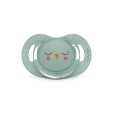 Load image into Gallery viewer, Suavinex Premium Soother with SX Pro Physiological Silicone Teat 6-18M - Bonhomia Owl Green
