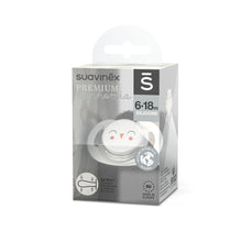 Load image into Gallery viewer, Suavinex Premium Soother with SX Pro Physiological Silicone Teat 6-18M - Bonhomia Owl Beige
