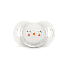 Load image into Gallery viewer, Suavinex Premium Soother with SX Pro Physiological Silicone Teat 6-18M - Bonhomia Owl Beige
