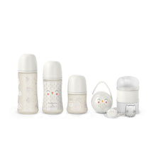 Load image into Gallery viewer, Suavinex Bonhomia Owl Welcome Baby Gift Set 7 pieces - Beige
