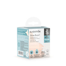 Load image into Gallery viewer, Suavinex Zero Zero Silicone Teat 2 Pack - Adaptable Flow 0+months
