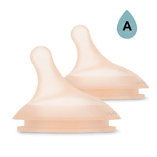 Load image into Gallery viewer, Suavinex Zero Zero Silicone Teat 2 Pack - Adaptable Flow 0+months
