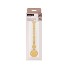 Load image into Gallery viewer, Suavinex Silicone Bobble Soother Clip  - Color Essence Mustard
