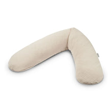 Load image into Gallery viewer, Theraline The Original Maternity &amp; Nursing Pillow Cover - Sand Beige Muslin
