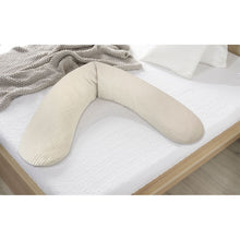 Load image into Gallery viewer, Theraline The Original Maternity &amp; Nursing Pillow Cover - Sand Beige Muslin
