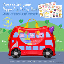 Load image into Gallery viewer, Trunki Peppa Pig x Trunki Ride - On Suitcase
