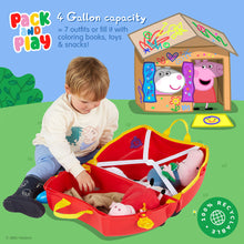 Load image into Gallery viewer, Trunki Peppa Pig x Trunki Ride - On Suitcase
