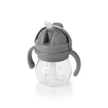 Load image into Gallery viewer, OXO Tot Grow Straw Cup with Removable Handles - Grey
