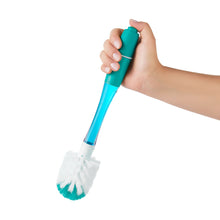 Load image into Gallery viewer, OXO Tot Soap Dispensing Bottle Brush With Stand - Teal
