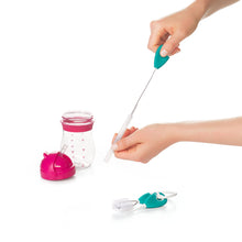 Load image into Gallery viewer, OXO Tot Straw &amp; Sippy Cup Top Cleaning Set - Teal
