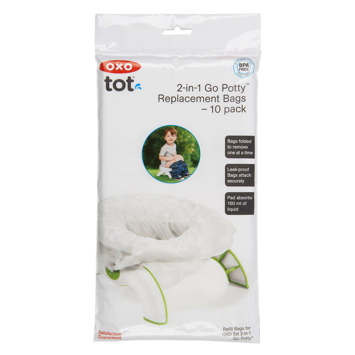 OXO Tot 2-In-1 Go Potty Refill Bags - 10 Pack