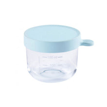 Load image into Gallery viewer, Beaba Beaba Superior Glass Conservation Jar 150ml - Light Blue
