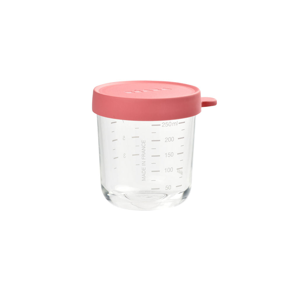 Beaba Superior Glass Conservation Jar 250ml Pink – Bloom Connect SG